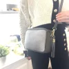E.B Crossbody Bag Blend Metallic Pewter