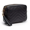 E.B Quilted Standard Bag Black