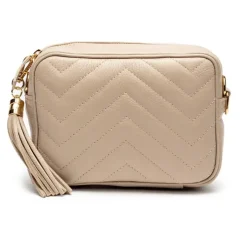 E.B Quilted Standard Bag Biscuit