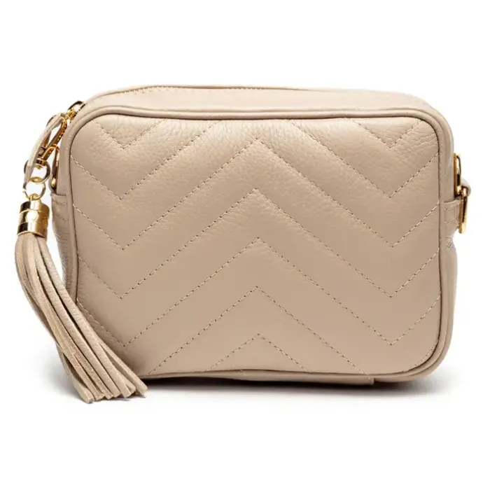 E.B Quilted Standard Bag Biscuit
