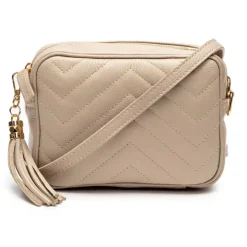 E.B Quilted Standard Bag Biscuit