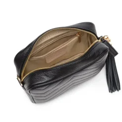 E.B Quilted Standard Bag Black
