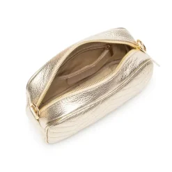 E.B Quilted Tapered Bag Gold