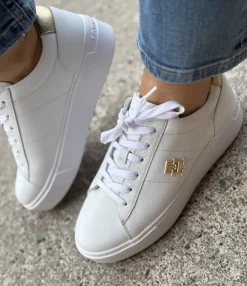 Platform Court Sneaker Metallics