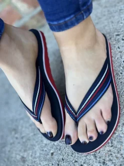 TH Stripes Beach Sandal
